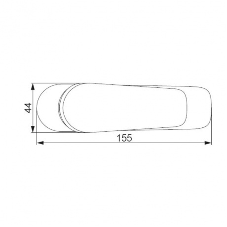 770300001 Jupiter, смеситель для умывальника с гиг. душем, хром - фото 5