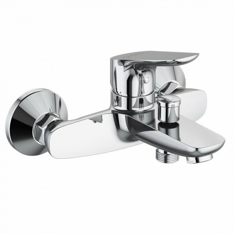 771000001 Jupiter, смеситель для ванны и душа, хром - фото 6