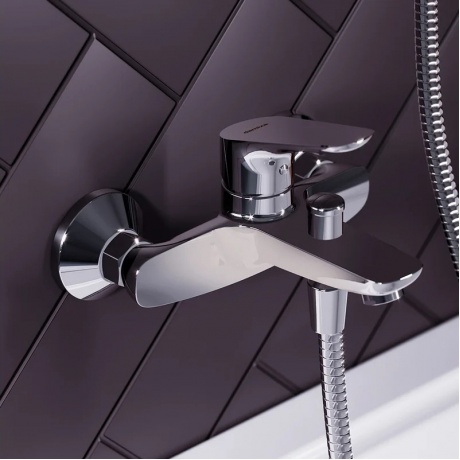 Смеситель для ванны и душа Damixa Jupiter 771000001 хром - фото 4