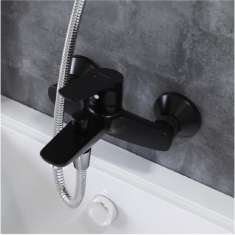 Смеситель для ванны и душа Damixa Jupiter 771000301 черный - фото 9