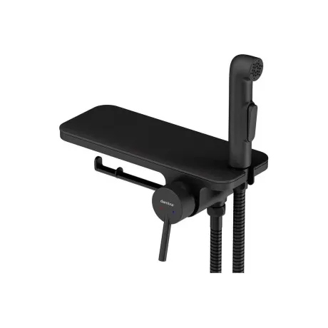 773500301 Jupiter, смеситель монтируемый в стену с гиг. душем и ...