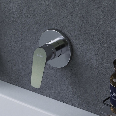 777500001 Jupiter, смеситель монтируемый в стену, хром - фото 10