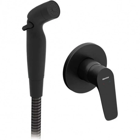 Монтируемый в стену смеситель с гигиеническим душем Damixa Jupit...