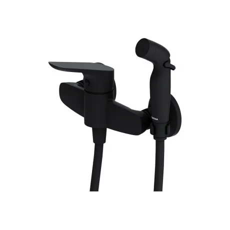 778000300 Jupiter смеситель с гигиеническим душем, чёрный