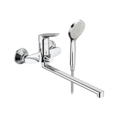 779500001 Jupiter, смеситель для ванны и душа с универсальным из...