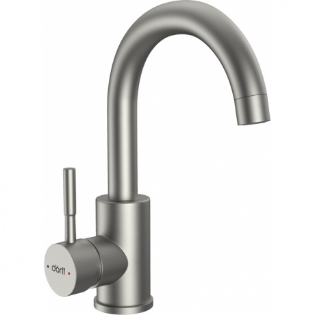 Смеситель для раковины Dorff Logic D3002101SS нержавеющая сталь 5130₽