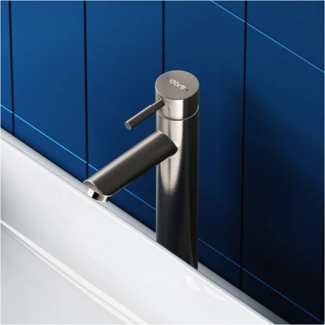 Смеситель для умывальника Dorff Logic NEW D3002102SS хром - фото 3