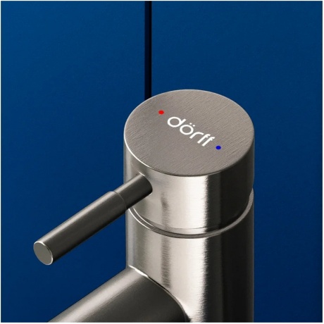 Смеситель для умывальника Dorff Logic NEW D3002102SS хром - фото 6