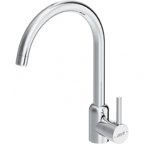 Смеситель кухонный поворотный Logic D3007000 хром - фото 1