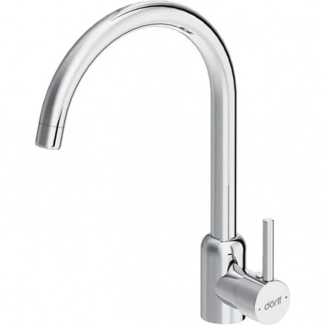 Смеситель кухонный поворотный Logic D3007000 хром