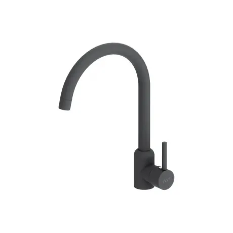 D3007022 Logic кухонный смеситель поворотный, черный