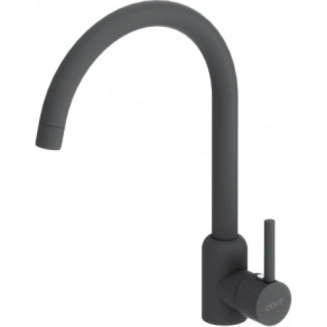 Смеситель кухонный поворотный Logic D3007022 черный