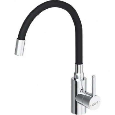 Смеситель кухонный с гибким изливом Logic D3007622 черный