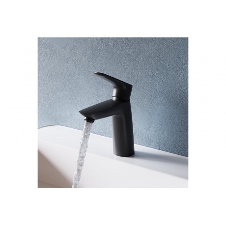 D40102122 Prime new cмеситель для умывальника, черный - фото 4