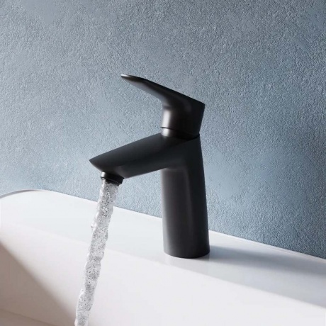 Смеситель для раковины Dorff Prime New D40102122, черный - фото 3