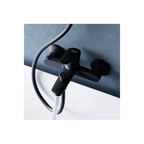 D4011022 Prime new cмеситель для ванны и душа, черный - фото 7