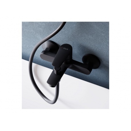 D4011022 Prime new cмеситель для ванны и душа, черный - фото 8