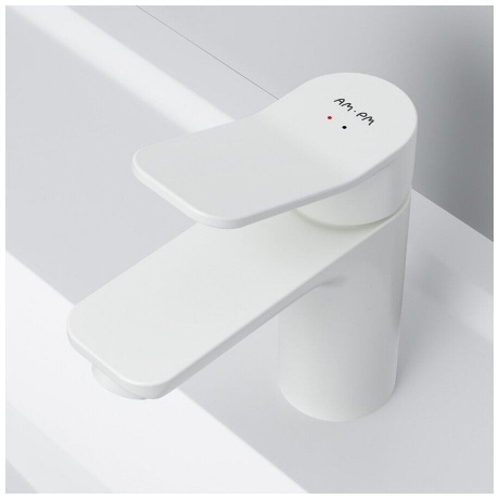 Смеситель для умывальника AM.PM X-Joy F85A02133 белый - фото 4