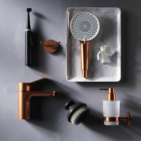 Смеситель для раковины AM.PM X-Joy F85A02144 золото - фото 11