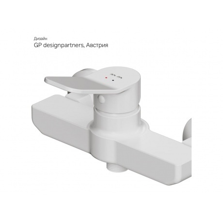 Смеситель для душа AM.PM X-Joy F85A20033 белый - фото 14