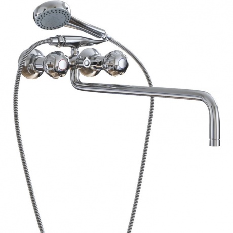 Смеситель для ванны и умывальника MIXLINE ML02-02 (522139) - фото 1