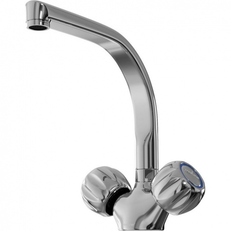 Смеситель для кухни MIXLINE ML02-031 высокий излив (522121) - фото 1