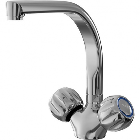 Смеситель для кухни MIXLINE ML02-031 высокий излив (522121) - фото 2
