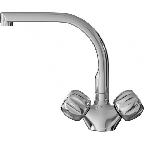 Смеситель для кухни MIXLINE ML02-031 высокий излив (522121) - фото 3