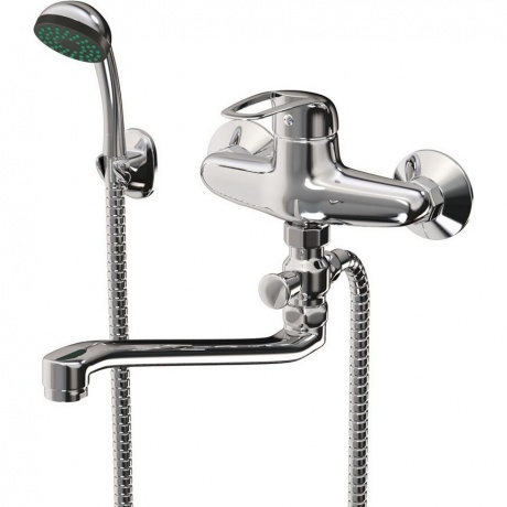 Смеситель для ванны и умывальника MIXLINE ML05-02 (522143) - фото 2