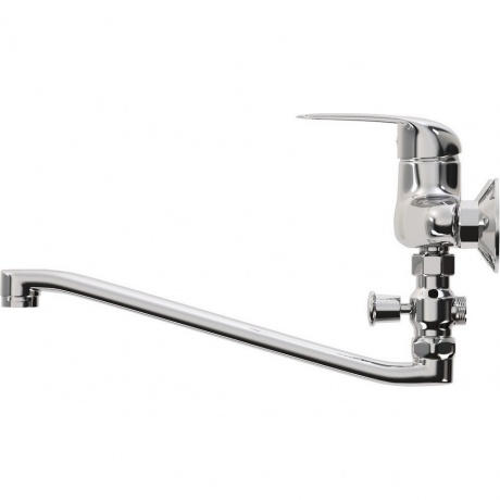 Смеситель для ванны и умывальника MIXLINE ML05-02 (522143) - фото 3
