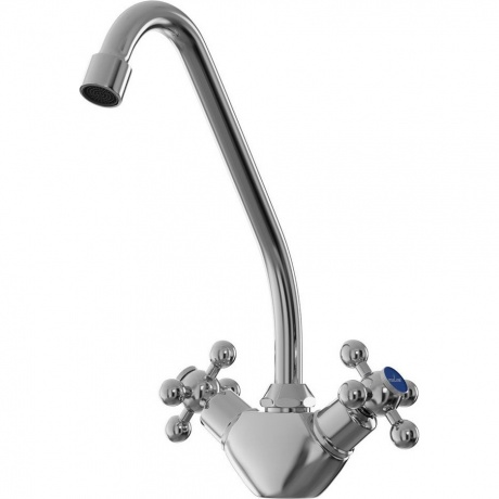 Смеситель для кухни MIXLINE ML07-032 высокий излив (522133) - фото 2