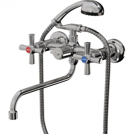 Смеситель для ванны и умывальника MIXLINE ML09-02 (522150) - фото 3
