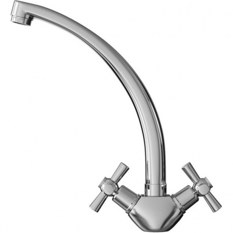 Смеситель для кухни MIXLINE ML09-032 высокий излив (522137) - фото 2