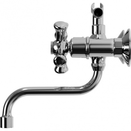 Смеситель для ванны и умывальника MIXLINE ML10-02 (522151) - фото 2