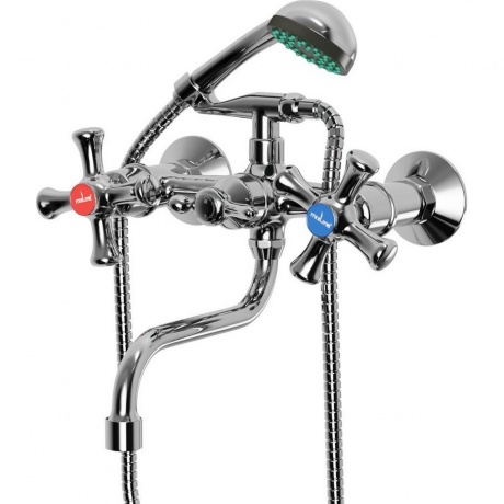 Смеситель для ванны и умывальника MIXLINE ML10-02 (522151) - фото 3