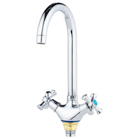 Смеситель для кухни MIXLINE ML10-032 высокий излив (529850) - фото 1