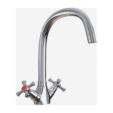 Смеситель для кухни MIXLINE ML10-032 высокий излив (529850) - фото 2