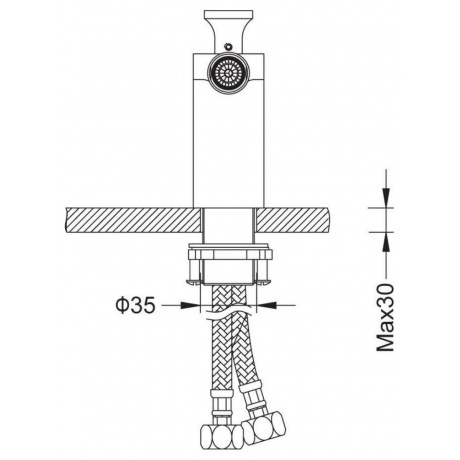 Смеситель для биде Timo Torne (4362/17F) - фото 3