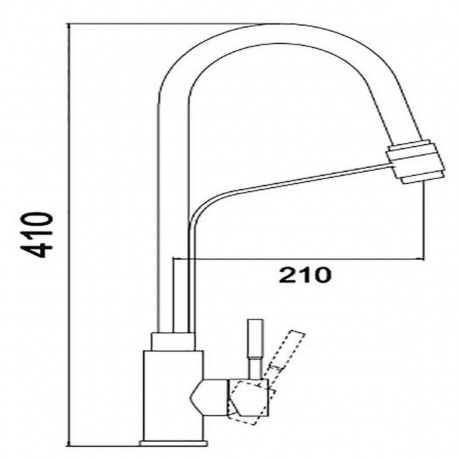 Смеситель для кухонной мойки Fmark (FS26829-04) - фото 2