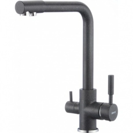 Смеситель для кухонной мойки с фильтром питьевой воды Savol (S-L...