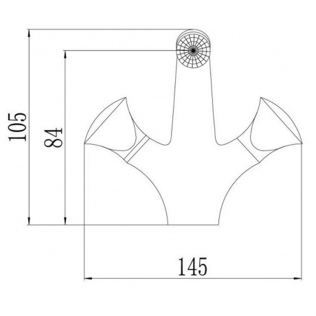 Смеситель для биде Fmark (FM1238) - фото 2