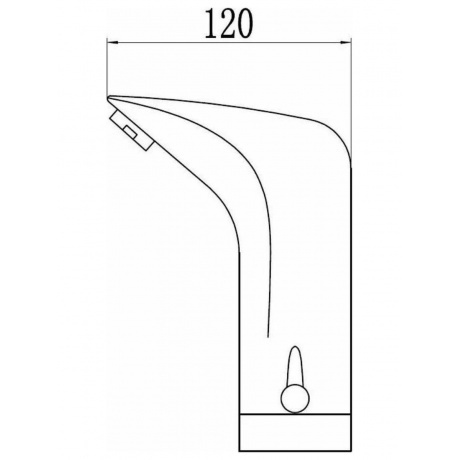 Смеситель для раковины Savol сенсорный (S-GY8802) - фото 2