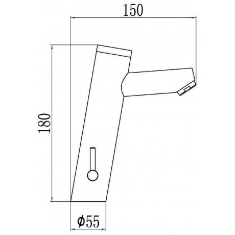 Смеситель для раковины Savol сенсорный (S-GY8805) - фото 2