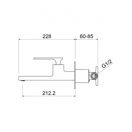 Смеситель для раковины Timo Torne (4372/00SM) - фото 2