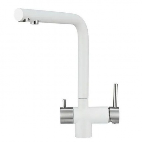 Смеситель для кухни GRANULA (2305, АРКТИК (БЕЛЫЙ)) - фото 2