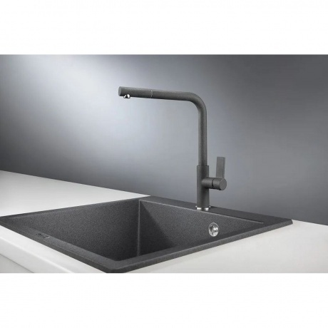 Смеситель для кухни GRANULA (2502, ГРАФИТ) - фото 2
