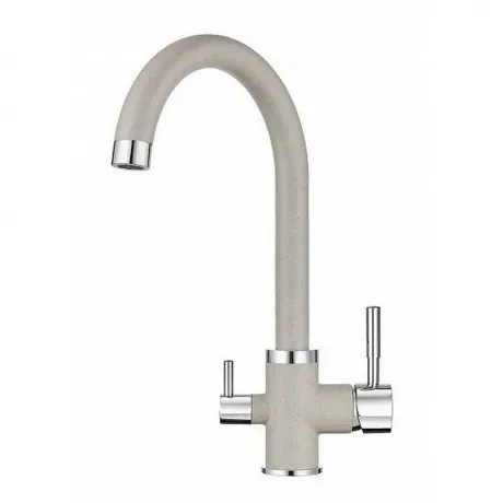 Смеситель для кухни GRANULA (2168, БАЗАЛЬТ)