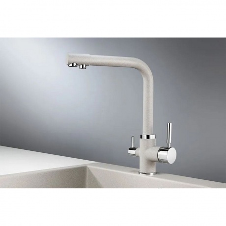 Смеситель для кухни GRANULA (2015, БАЗАЛЬТ)