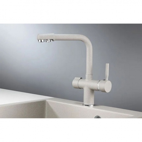 Смеситель для кухни GRANULA (2088, БАЗАЛЬТ) - фото 2