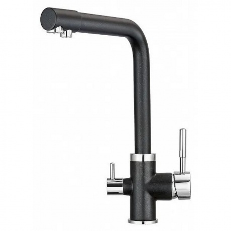 Смеситель для кухни GRANULA (2015, ШВАРЦ) - фото 2